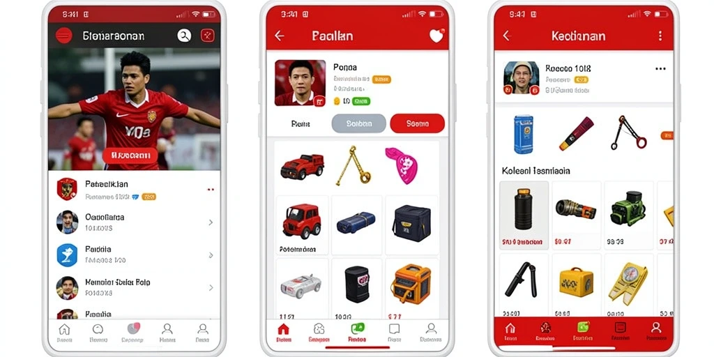 Tampilan awal yang menarik dan intuitif.