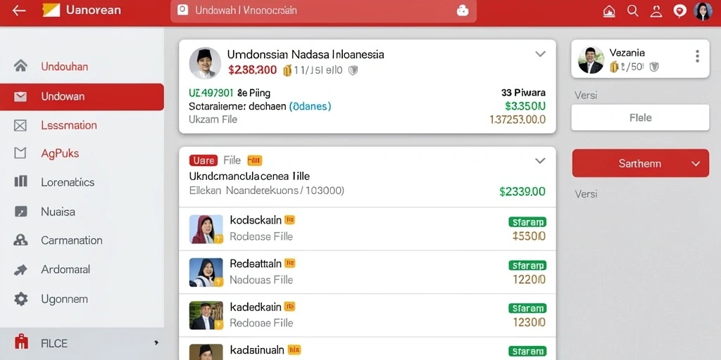 Tampilan antarmuka yang menarik dan intuitif.