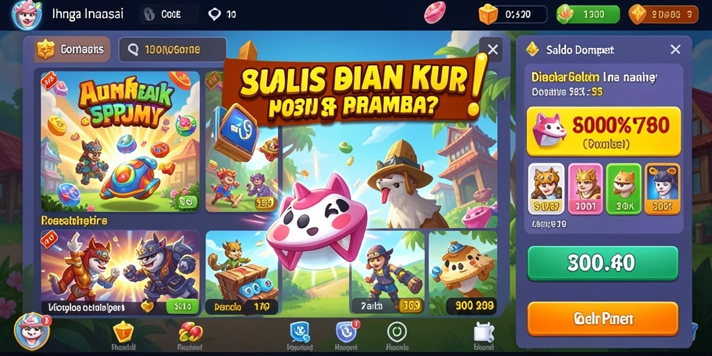 Tampilan antarmuka yang menarik dan mudah digunakan.