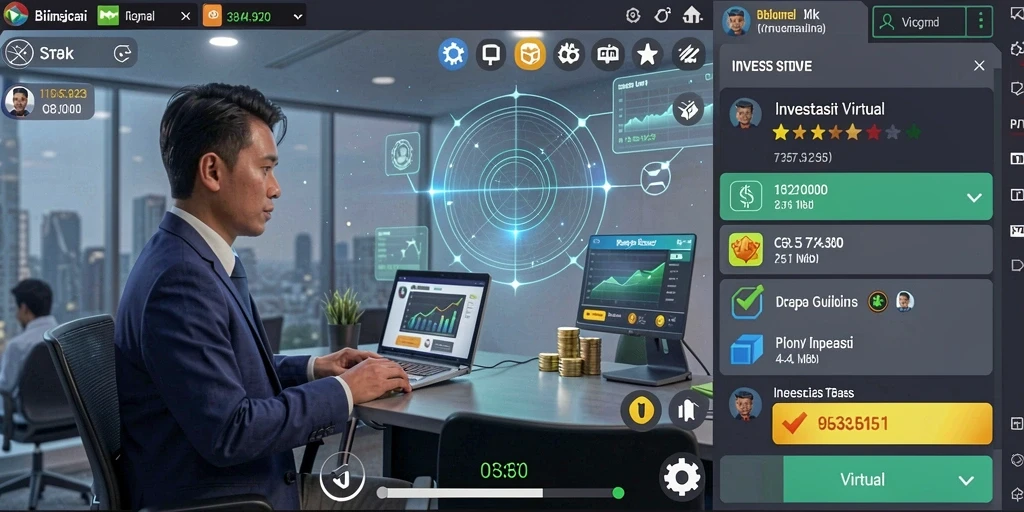Screenshot menunjukkan permainan slot dengan grafis yang mengesankan.