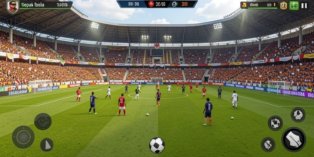 Tampilan awal game yang menarik perhatian.