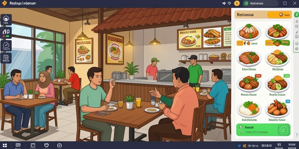 Tangkapan layar dari gameplay yang mendebarkan.