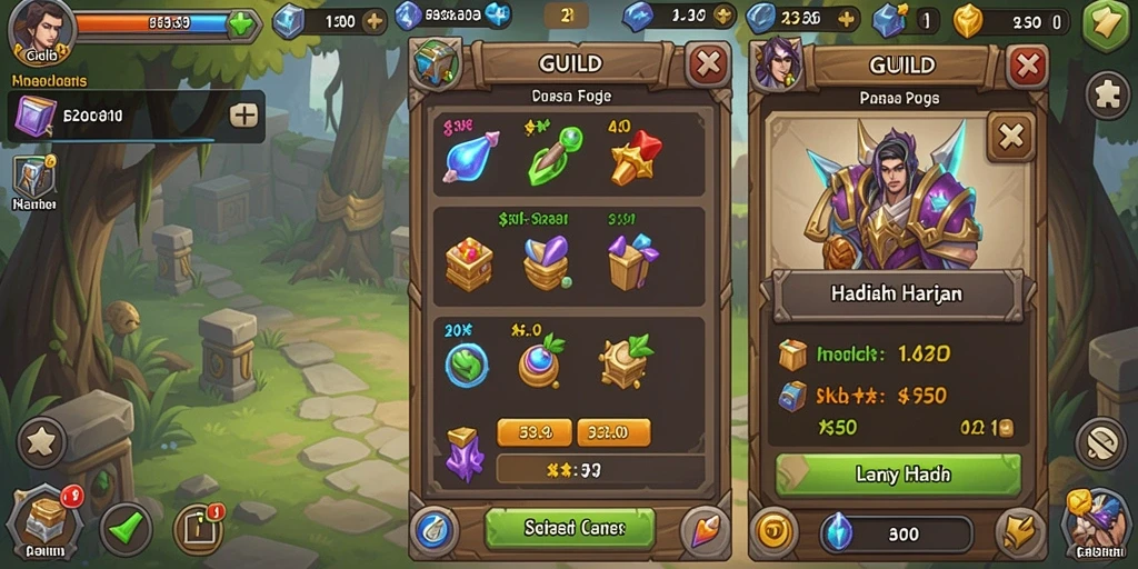Tampilan awal game SPINHARTA yang mengesankan.